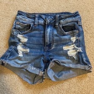 American eagle denim shorts